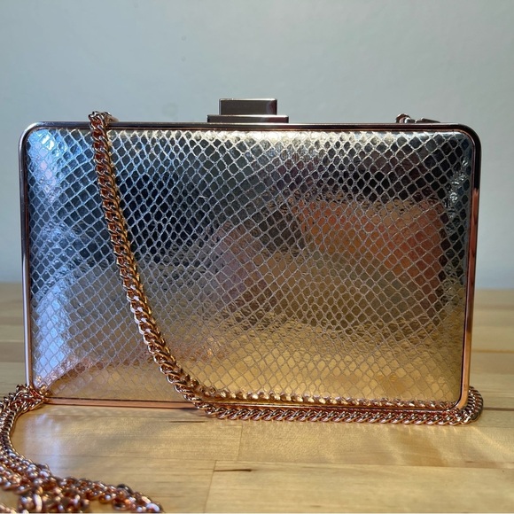 Michael Michael Kors Pearl Medium Box Clutch - Picture 3 of 14